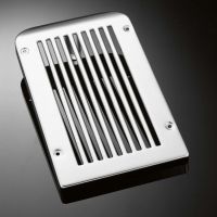 Highway Hawk Kryt chladiče s lamelami pro motocykly KAWASAKI VN900 Vulcan/Vulcan Classic/Custom, chrom (1ks)